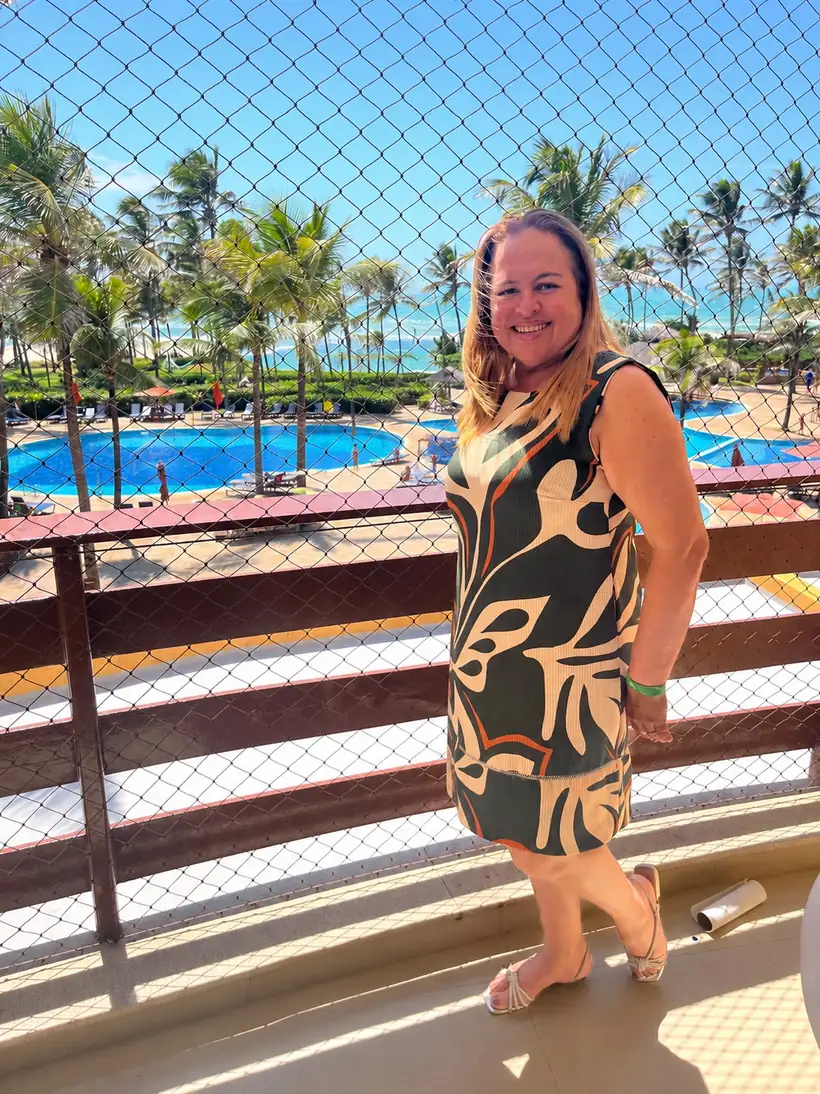 Vestido Estampado Folhas
